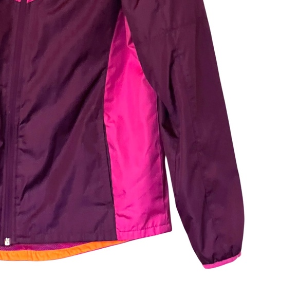 Danskin Now Pink and Purple Wind Breaker Jacket Size M - Picture 3 of 8
